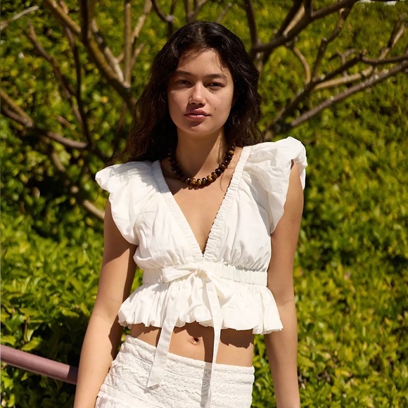 Free People Bring The Bubble Top - Picture 3 of 6